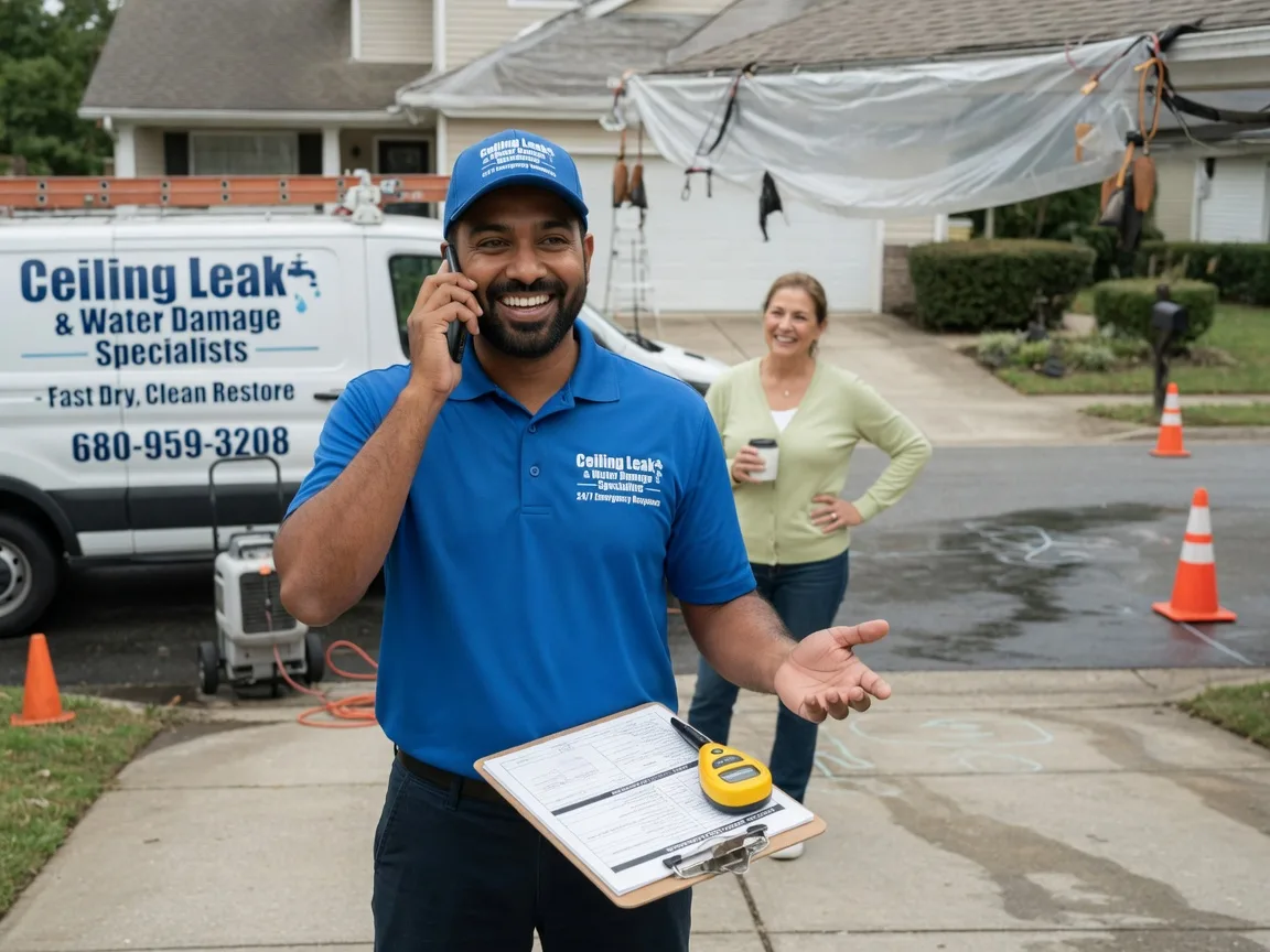 Ceiling Leak Cleanup Stephens, GA FAQs